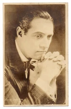 Original Vintage RPPC Elliott Dexter Vaudeville Silvent Movie Actor Postcard!