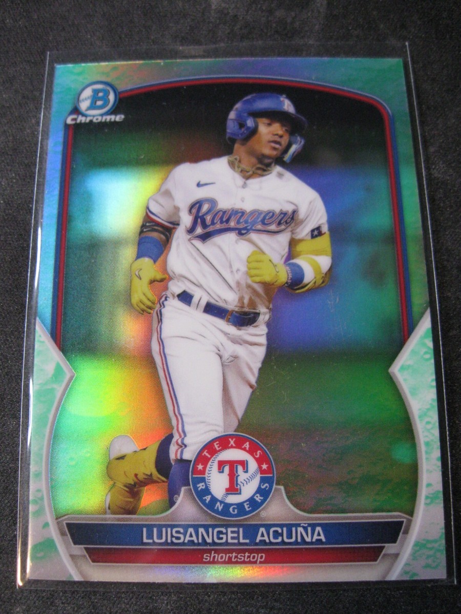 LUISANGEL ACUNA 2023 Bowman Chrome Prospects LUNAR GLOW #BCP-104