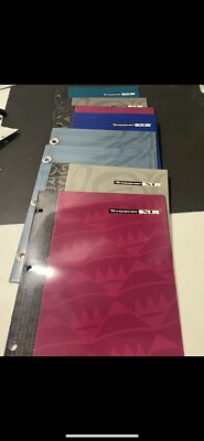 8 Vintage Trapper Keeper Portfolio Folders