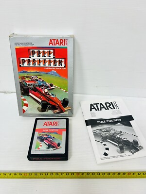 Atari 2600 Pole Position Like Neu, Perfekt