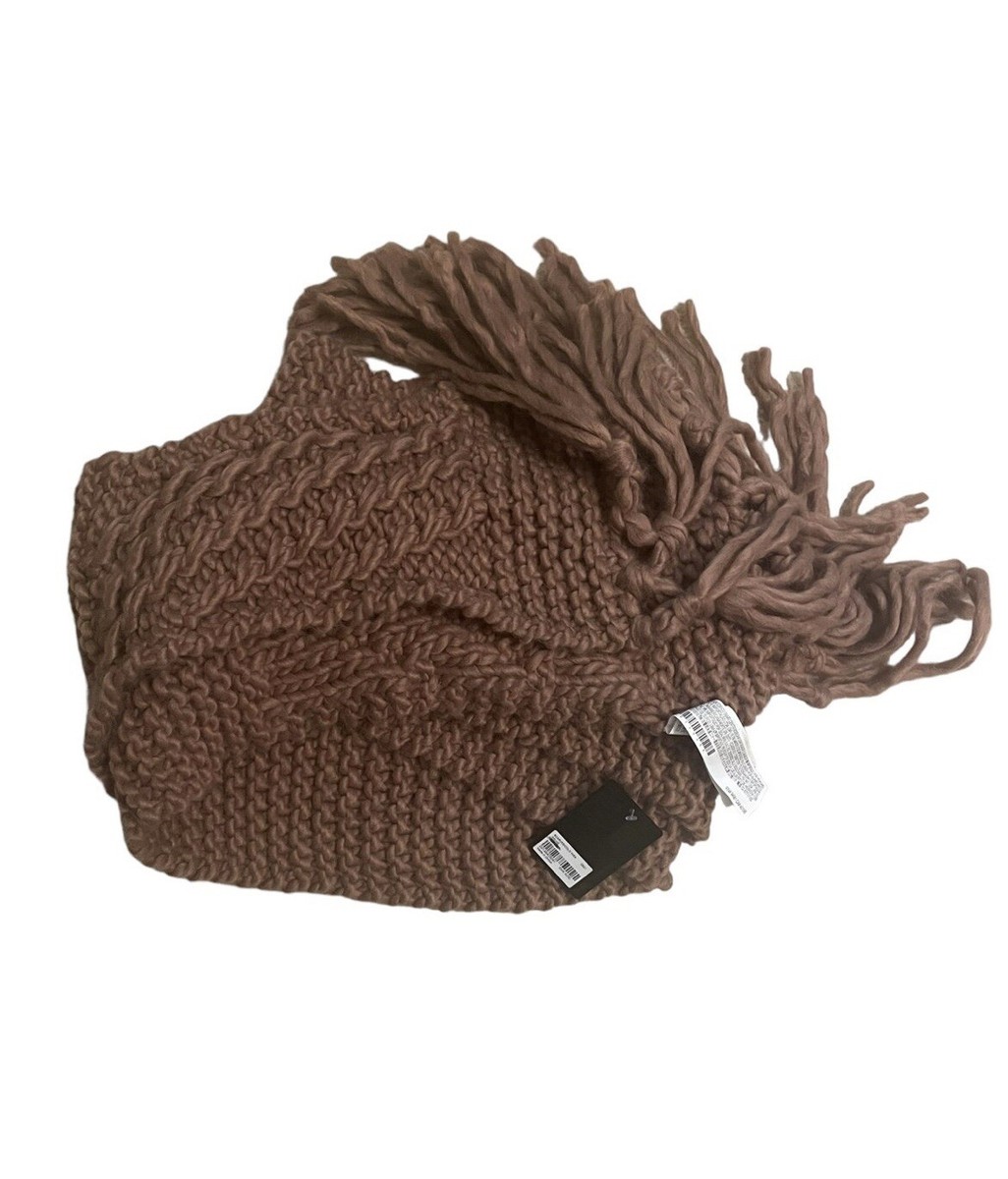 Forever 21 Mauve 100% Acrylic 8”x96” Winter Outdoors Knitted Scarf