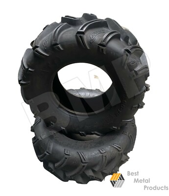 (2) 28x10-12 Gator ATO 6 Ply UTV, ATV, Mud Tire  - 1400126