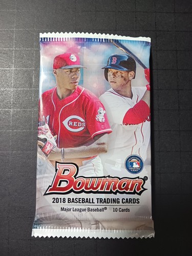 2018 Bowman baseball 1-pack 10 cards sealed from MEGA boxes Shohei Ohtani? - Picture 3 of 4