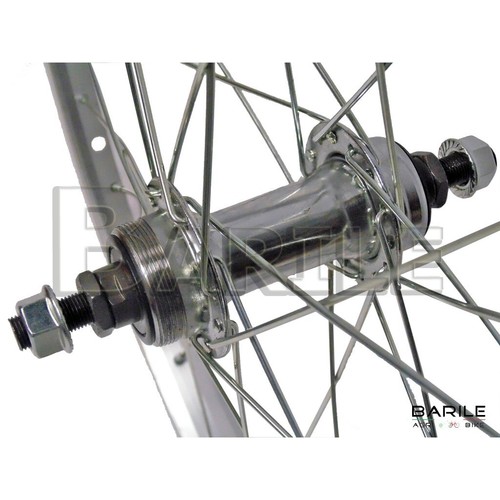 Ruota / Cerchio Posteriore Bici Graziella - Epoca - Pieghevole - MTB 24 " x 1.75 - Foto 2 di 6