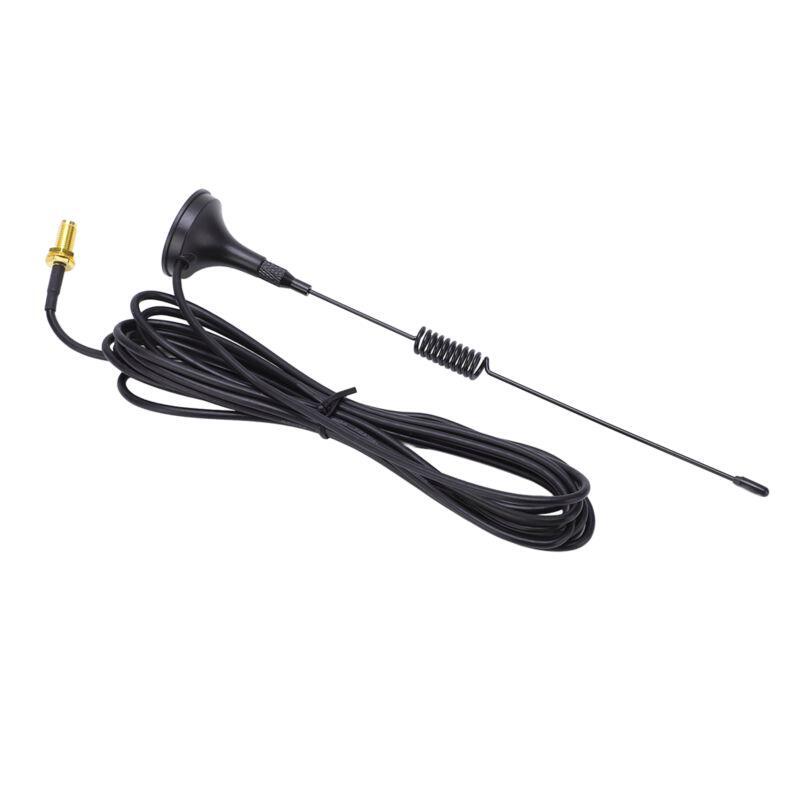 High Gain SMA Female Magnetic Mount Antenna Bracket UHF 400 to 480M 20cm