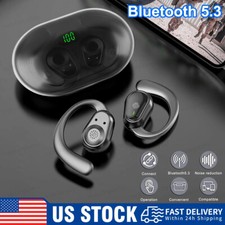 TWS Bluetooth 5.3 Headset Wireless Earphones Earbuds Stereo Headphones Ear Hook