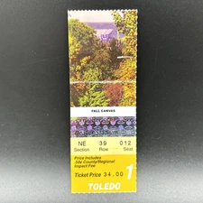 TOLEDO VS PENN STATE NCAA FOOTBALL TICKET STUB, SEP 2 2000 BEAVER STADIUM