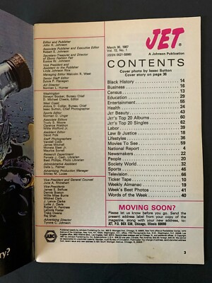 Vtg Jet Magazine March 1987 Gary Coleman Redd Foxx | eBay