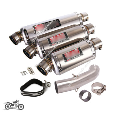 Mid Exhaust Pipe Slip On Muffler Escape Modified For Duke 250 390 RC390 390ADV