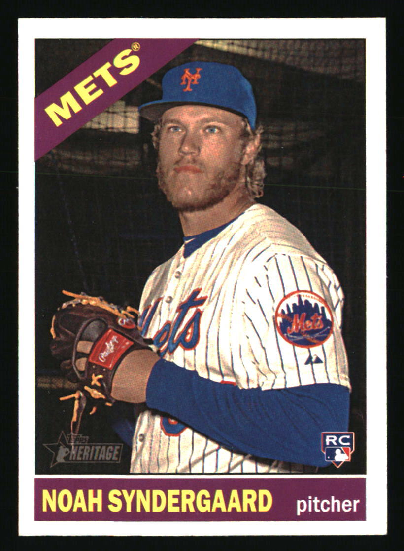 Noah Syndergaard 2015 Topps Heritage #618 BASEBALL Card