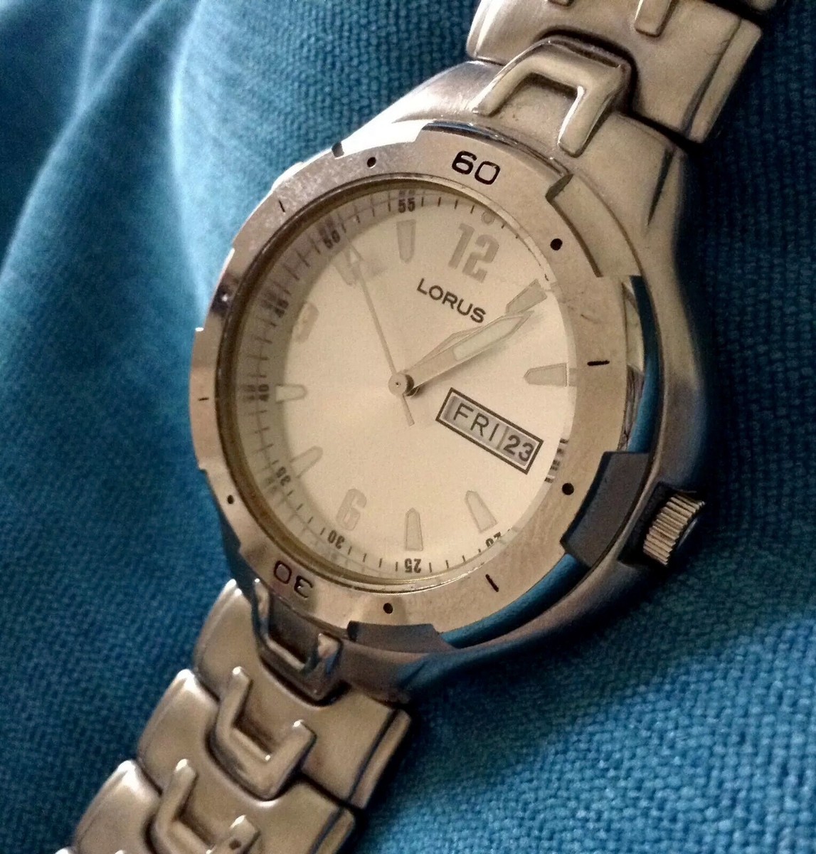 The Loar LO-215-SN (中古) Lorus VD53-X083 Multifunction Watch Steel Quartz Men 327VV23 for