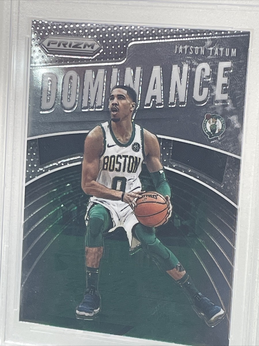 🔥 2019 PANINI PRIZM DOMINANCE #13 JAYSON TATUM PSA 9 MINT 🔥 | eBay