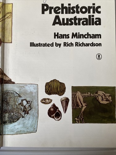 Prehistoric Australia By Hans Mincham Book HC History