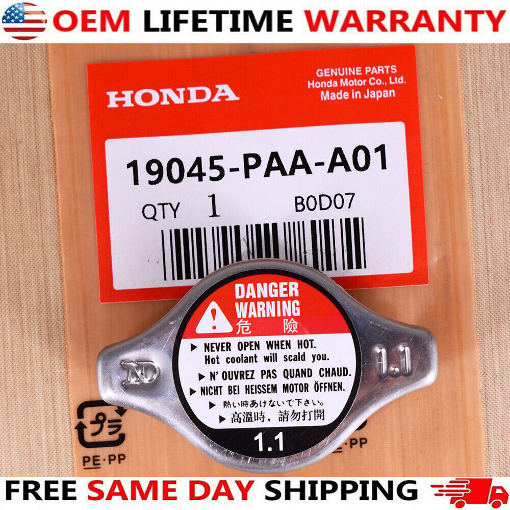 Tapa De Radiador OEM Para Honda/Acura - Ref. 19045-PAA-A01, Compatible Accord, Civic, CL