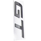 Pour GT Gris Foncé Écusson Aileron Arrière pour Peugeot208 308 408 508 E208 E308