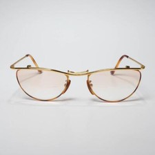 Club LA This Gold Tone Prescription Bifocal Metal Frame Glasses LL 8505 Col 02