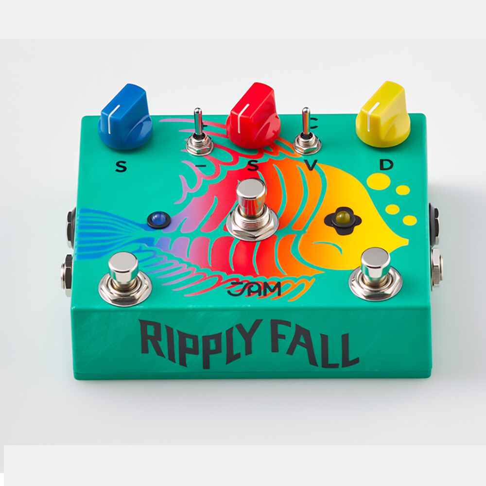 JAM Pedals Ripply Fall Chorus / Vibrato / Phaser Guitar Effects