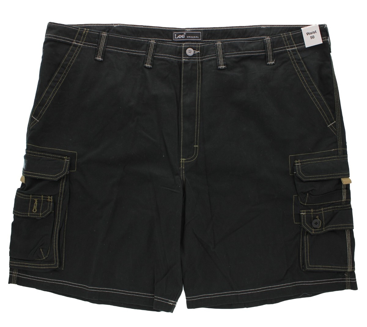 Lee Dungaree Original Cargo Shorts Men's Regular Fit, Pre-Washed
