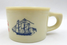 VINTAGE SHULTON OLD SPICE SHAVING MUG SHIP GRAND TURK - SALEM - 1786 