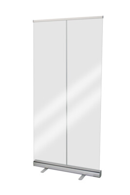 BOI Mobile Hygieneschutzwand ca, 85 x 200 cm, Spuckschutz, Niesschutz
