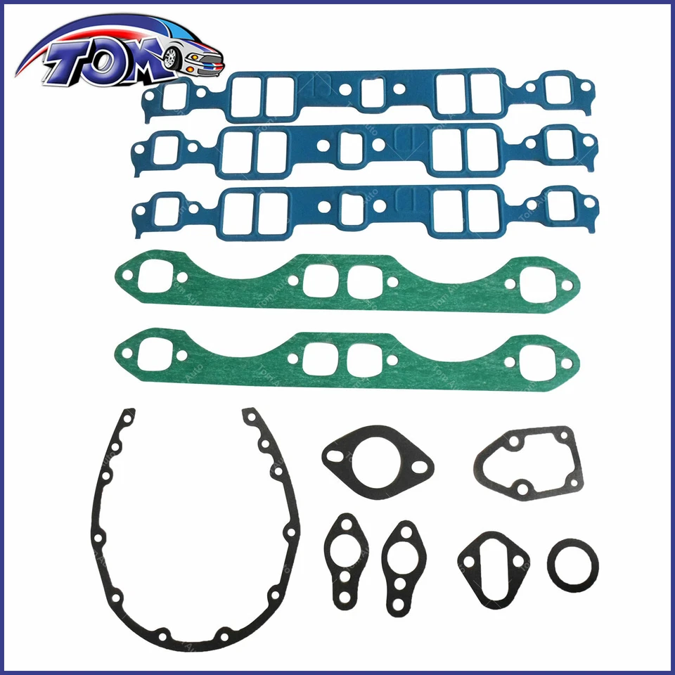 Nuevo juego completo de juntas de motor para bloque pequeño Chevy 283 - 350 5,7 L V8 KS2600 Foto 2 de 3