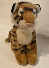 DAKIN TIGER PLUSH 13 SITTING STUFFED ANIMAL