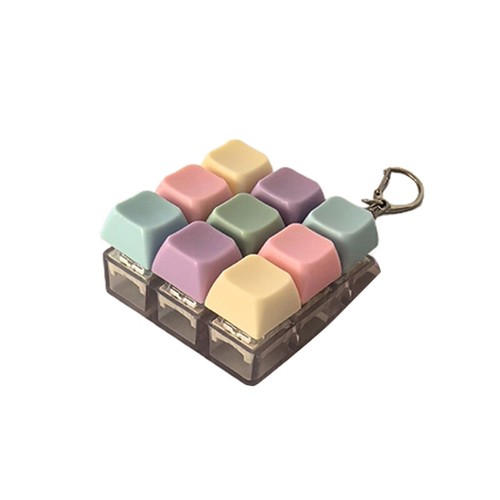 1/4/5/9 Keys Mechanical Keyboard Axis Tester Button Keycap Keychain _pw - Photo 16/16