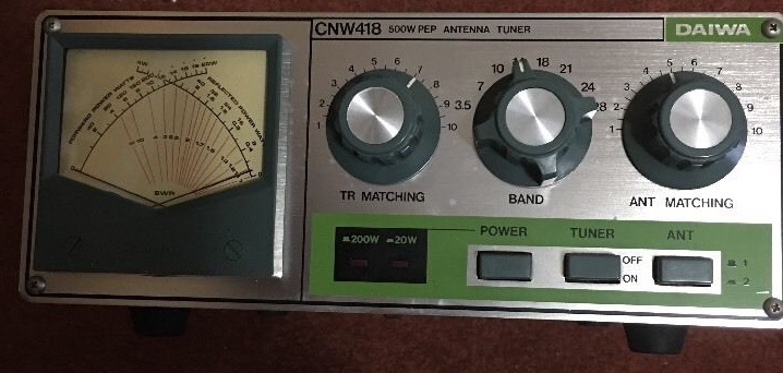 Antenna-tuner-DAIWA-CNW-418-500w-all-band | eBay