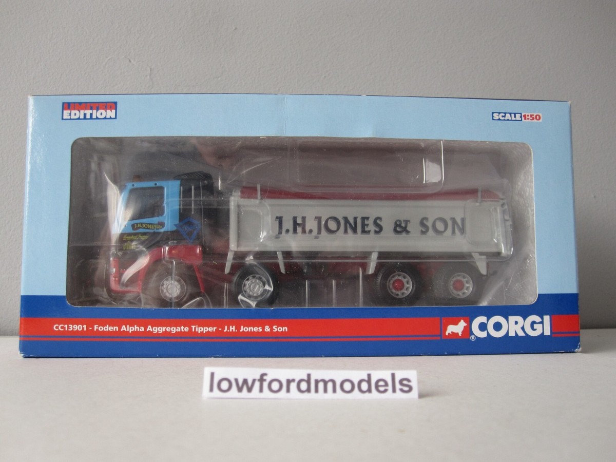Corgi CC13901 JH Jones & son Foden Alpha tipper 1.50 scale