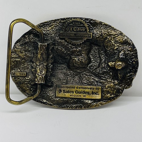 Vintage JI Case 7100 Series Magnum Tractors Belt Buckle Country Farming NICE - Picture 8 of 12