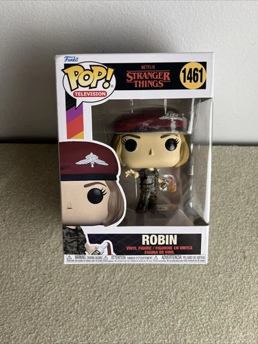 Funko POP! Stranger Things - Robin (Hunter) w/ Molotov Cocktail #1461 - NEW