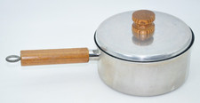 Vintage Wear Ever Aluminum 2 Qt Pot Sauce Pan with Lid Made in USA