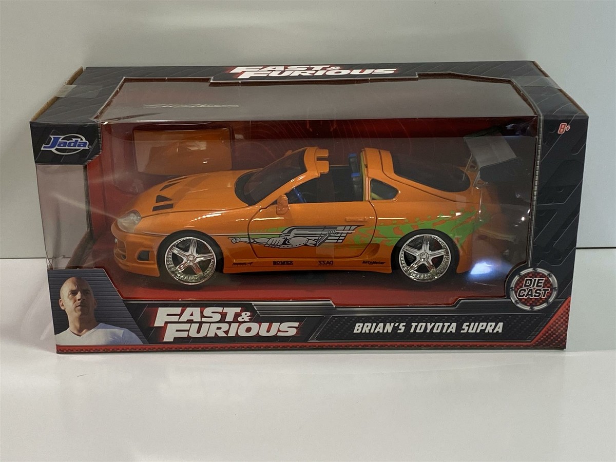 1:24 ワイスピ BRIAN&#39;S TOYOTA SUPRA ORANGE s-l400.jpg