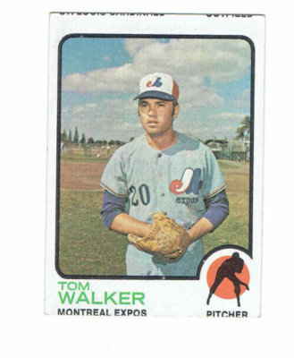 Tom Walker Montreal Expos Pitcher #41 TCG 1973 #Baseball Card | eBay