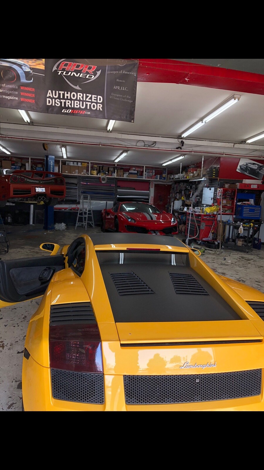 Lamborghini Gallardo Vented Decklid Supperleggera Parts Trunk Engine Cover Hood 