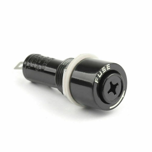 1X SCI R3-22 Panel Mount Chassis Fuse Holder For 6x30mm Glass Fuses 10A 250V RA - Picture 2 of 8