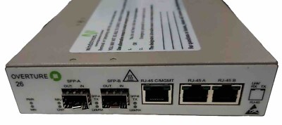 Overture 2XYYY RJ45 Ethernet Box w/ Power Adapter 5428-900 Rev C *FREE SHIPPING*