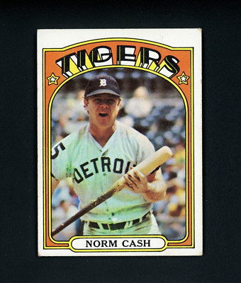 Norm Cash 1972 Topps - Detroit Tigers #150 EX