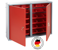 HäNgeschrank 36Sichtboxen 80X60Cm Werkzeugschrank Werkstattschrank Metallschrank