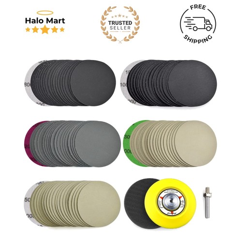 5 Pack Sanding Discs For Orbital Sander 12-inch PSA Sanding Discs, 80 Grit Aluminum Oxide – 5 Pack For Wood & Metal 80 Grit Aluminum Oxide Sandpaper - View #10