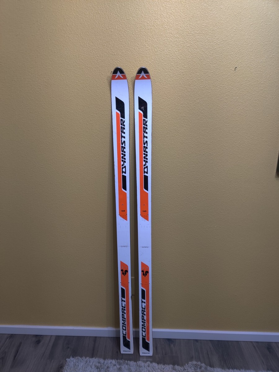 DYNASTAR COMPACT 160 CM SKIS FIBERGLASS EPOXY MADE FRANCE [ NO