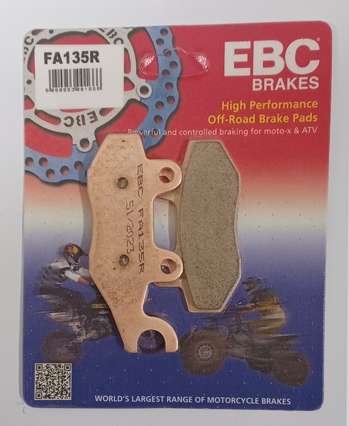 EBC Sinter BremsbeläGe Vorne FüR Kawasaki KDX250 1991-1993 FA135R 1 Satz-image