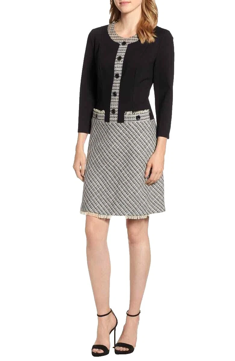 Vestidos de negocios de algodón para mujer Anne Klein