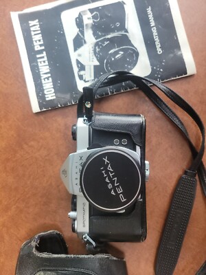 [完動品]PENTAX SPOTMATIC+super-takumar 55mm Pentax Asahi Spotmatic Japan SP Film Camera w/ Super Takumar 1:1.8