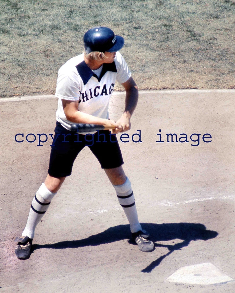 Kevin Bell 1977-81 White Sox Comiskey Park in shorts Color 8x10 A