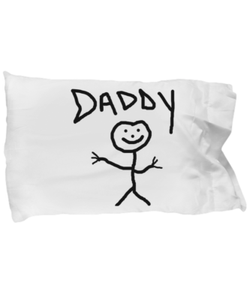 stick figure pillow cases