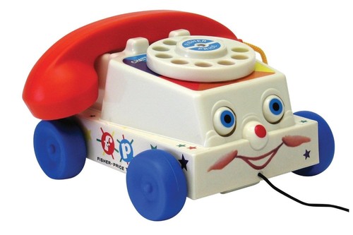 Retro Original Teléfono Chatter FISHER PRICE Clásico Juguetes Nuevo en Caja 12M+ - Imagen 3 de 3