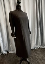 NWT❣️Karl Lagerfeld Paris Classic Little Black Dress Pearl Cuffs Sz 8 Be Mine!💝