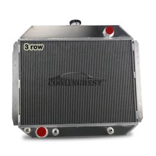 Aluminum 3 Row Radiator for 1966-1979 Ford Bronco F100 F150 F250 F350 F500 2....