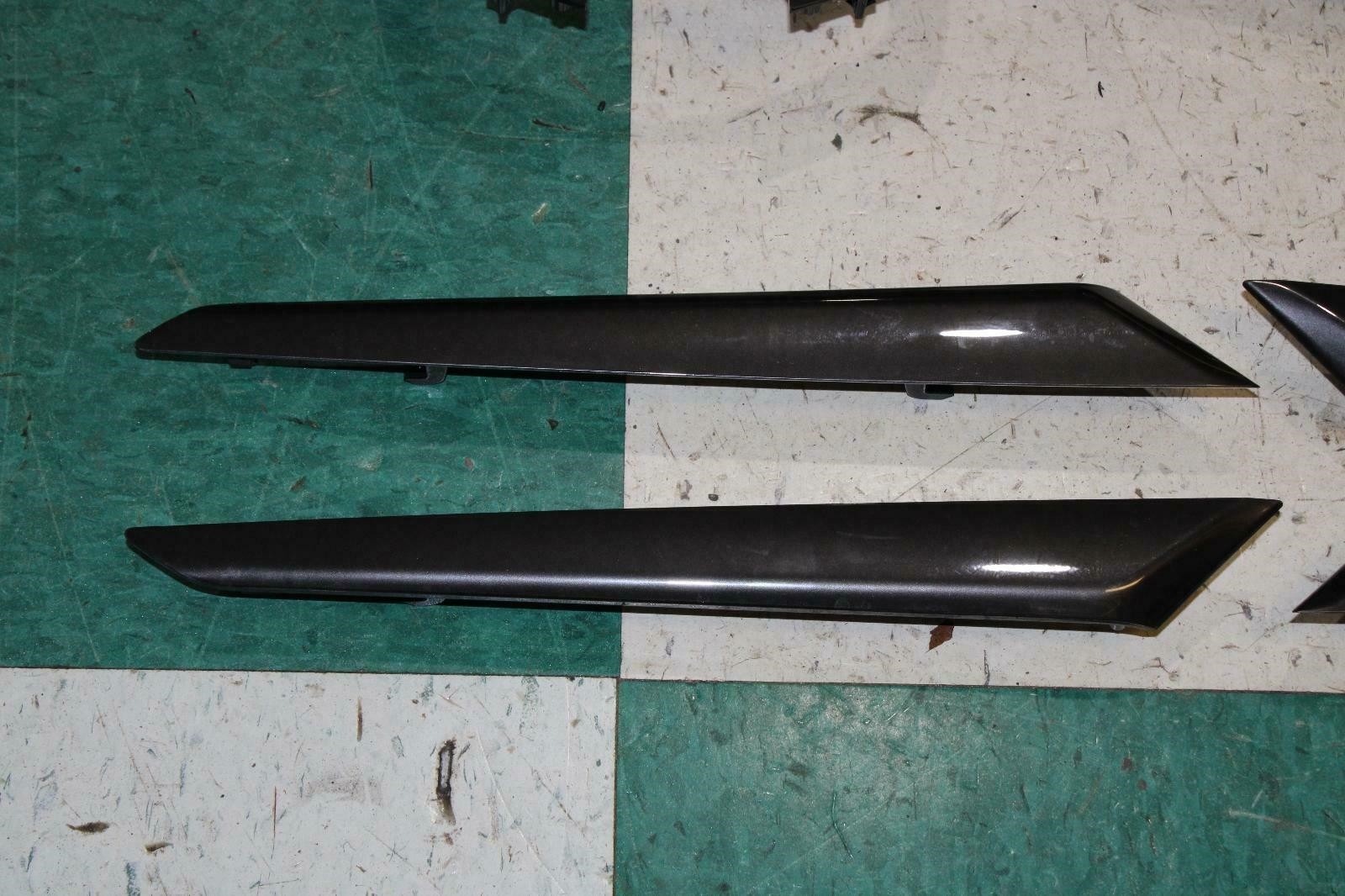 14-17 GHIBLI Grey LH RH Front Rear Door Panel Inserts Shifter Trim Set OEM WTY